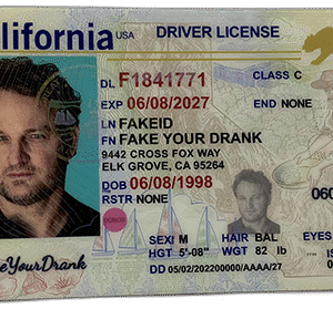 California FAKE ID