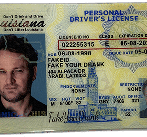 New Louisiana FAKE ID