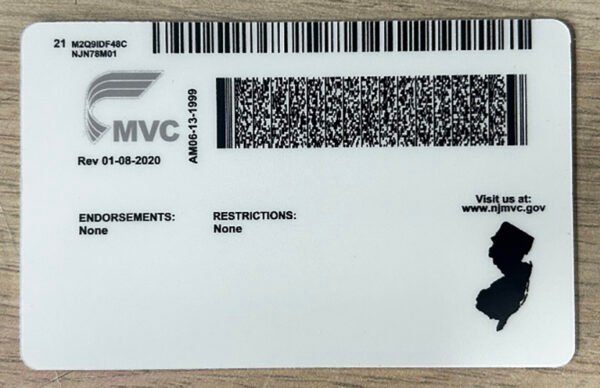 New Jersey FAKE ID - Image 2