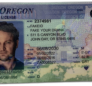 New Oregon FAKE ID