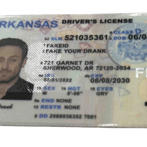 New Arkansas FAKE ID