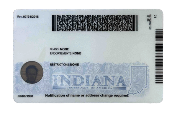 New Indiana FAKE ID - Image 3