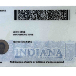 New Indiana FAKE ID
