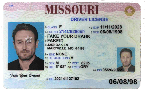 New Missouri FAKE ID