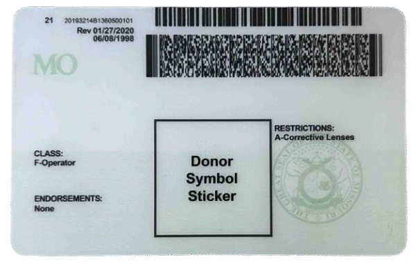 New Missouri FAKE ID - Image 2